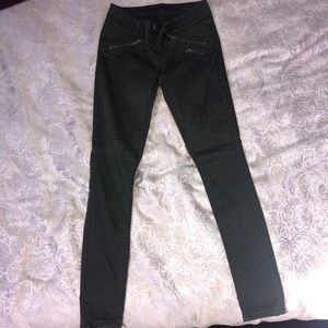 Olive green pants